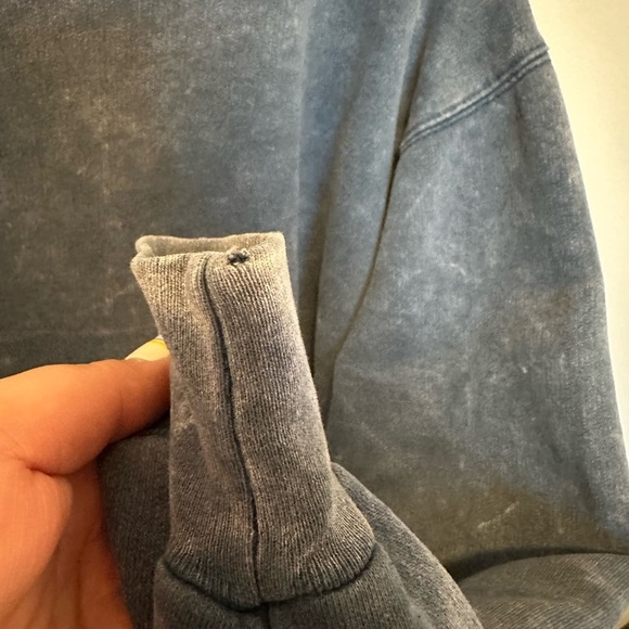 Vintage Sweater Crewneck Whistler Cozy Warm Preppy Acid Wash Style Cottagecore - Picture 9 of 13